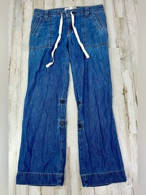 Vintage Old Navy Just Below Waist Jeans Womens 4 (30x28) Blue Low Rise